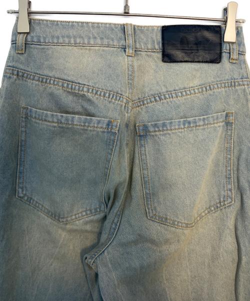 adidas（アディダス）adidas (アディダス) adidas Adilenium Season 3 Zip Washed Denim Pants デニムパンツ スカイブルー サイズ:SIZE W26の古着・服飾アイテム