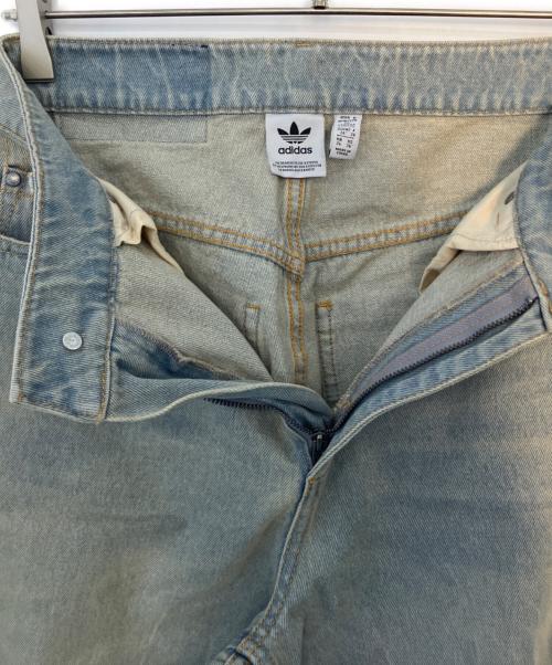 adidas（アディダス）adidas (アディダス) adidas Adilenium Season 3 Zip Washed Denim Pants デニムパンツ スカイブルー サイズ:SIZE W26の古着・服飾アイテム