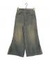 adidas（アディダス）の古着「adidas Adilenium Season 3 Zip Washed Denim Pants デニムパンツ」｜スカイブルー