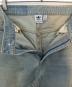 中古・古着 adidas (アディダス) adidas Adilenium Season 3 Zip Washed Denim Pants デニムパンツ スカイブルー サイズ:SIZE W26：12000円