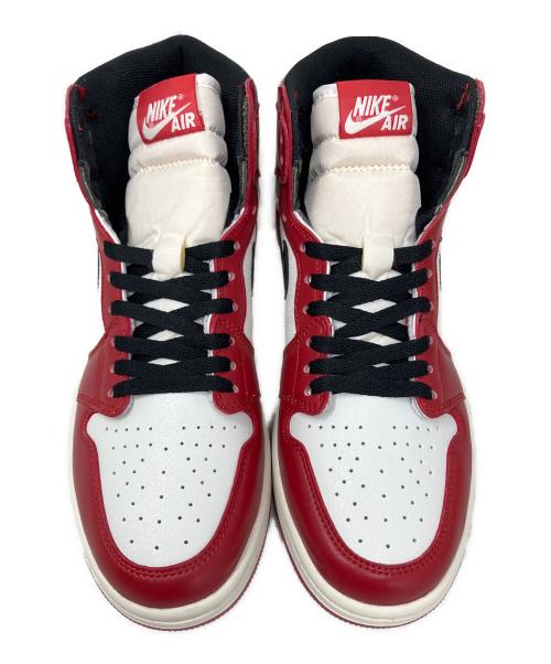 NIKE（ナイキ）NIKE (ナイキ) NIKE AIR JORDAN 1 RETRO HIGH OG ハイカットスニーカー ホワイト×レッド サイズ:26.5㎝の古着・服飾アイテム
