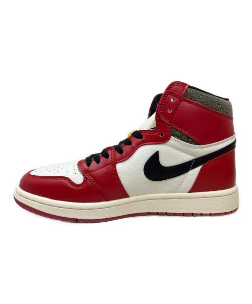 NIKE（ナイキ）NIKE (ナイキ) NIKE AIR JORDAN 1 RETRO HIGH OG ハイカットスニーカー ホワイト×レッド サイズ:26.5㎝の古着・服飾アイテム