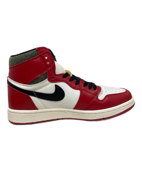 NIKE（ナイキ）NIKE (ナイキ) NIKE AIR JORDAN 1 RETRO HIGH OG ハイカットスニーカー ホワイト×レッド サイズ:26.5㎝の古着・服飾アイテム