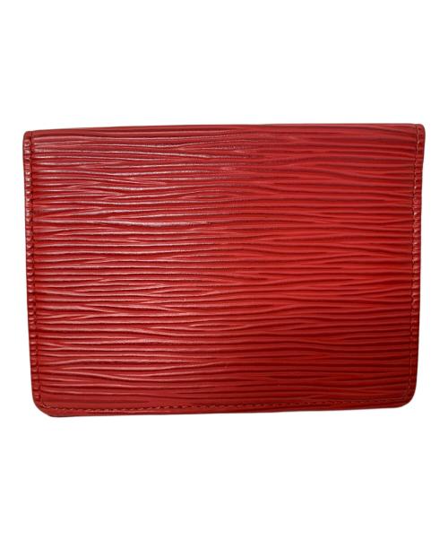 LOUIS VUITTON（ルイ ヴィトン）LOUIS VUITTON (ルイ ヴィトン) LOUIS VUITTON エピ パスケース レッドの古着・服飾アイテム