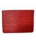 LOUIS VUITTON (ルイ ヴィトン) LOUIS VUITTON エピ パスケース レッド：6000円