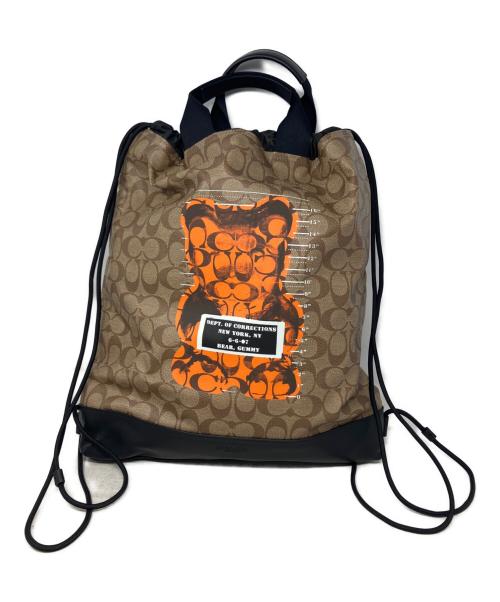 COACH（コーチ）COACH (コーチ) COACH シグネチャー ナップサックの古着・服飾アイテム