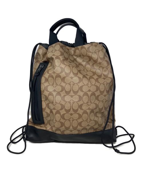 COACH（コーチ）COACH (コーチ) COACH シグネチャー ナップサックの古着・服飾アイテム