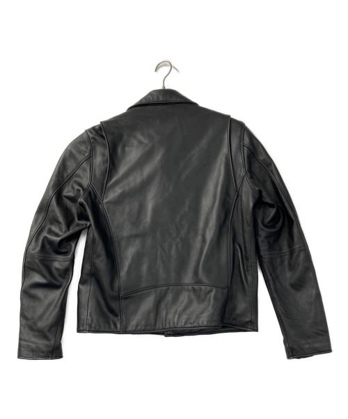 JACKROSE（ジャックローズ）JACKROSE (ジャックローズ) ライダースジャケット ブラック サイズ:SIZE4の古着・服飾アイテム