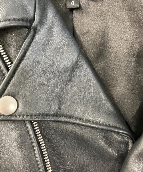 JACKROSE（ジャックローズ）JACKROSE (ジャックローズ) ライダースジャケット ブラック サイズ:SIZE4の古着・服飾アイテム