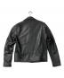 JACKROSE (ジャックローズ) ライダースジャケット ブラック サイズ:SIZE4：10000円