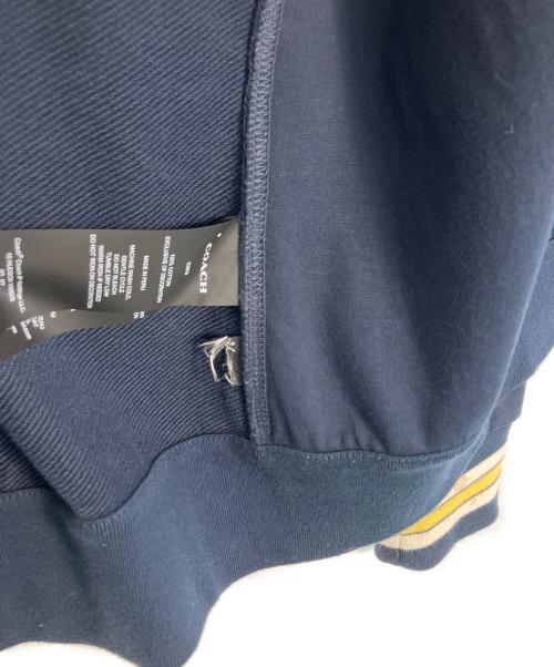 COACH（コーチ）COACH (コーチ) PEANUTS (ピーナッツ) COACH PEANUTS 厚手カーディガン ネイビー サイズ:Sの古着・服飾アイテム