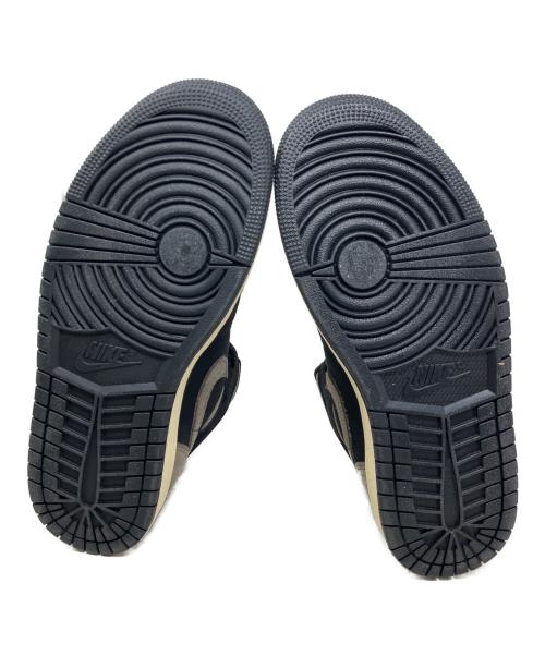 NIKE（ナイキ）NIKE (ナイキ) NIKE AIR JORDAN 1 MID SE ハイカットスニーカー ブラック×グレー サイズ:26.5cmの古着・服飾アイテム