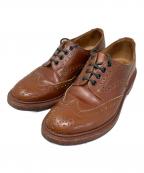Tricker'sトリッカーズ）の古着「Tricker's bourton メダリオンシューズ」｜ブラウン