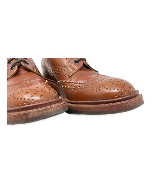 Tricker's（トリッカーズ）Tricker's (トリッカーズ) Tricker's bourton メダリオンシューズ ブラウン サイズ:25.5cmの古着・服飾アイテム
