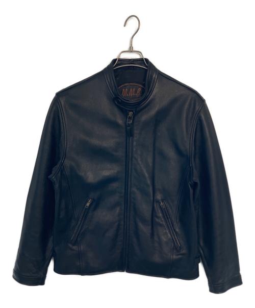 M.M.R（M.M.R）M.M.R (M.M.R) M.M.R レザージャケット ブラック サイズ:-の古着・服飾アイテム