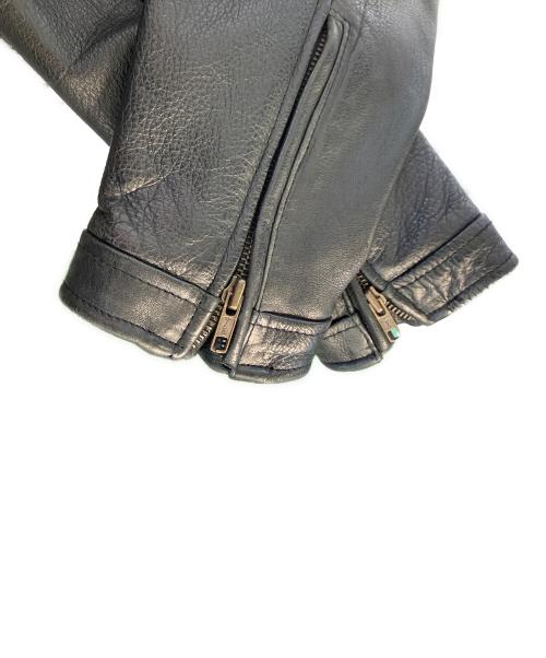 M.M.R（M.M.R）M.M.R (M.M.R) M.M.R レザージャケット ブラック サイズ:-の古着・服飾アイテム