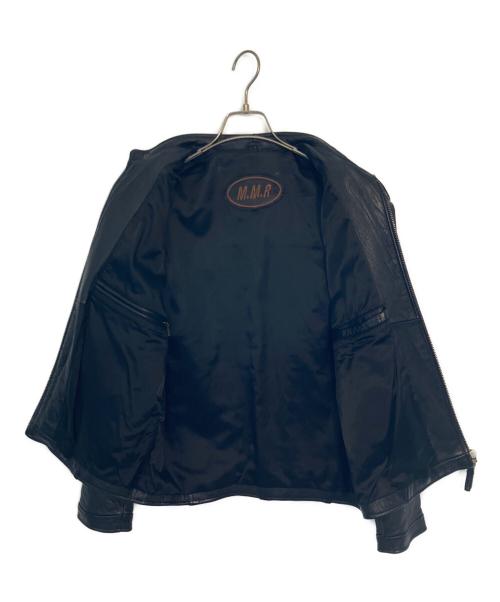 M.M.R（M.M.R）M.M.R (M.M.R) M.M.R レザージャケット ブラック サイズ:-の古着・服飾アイテム