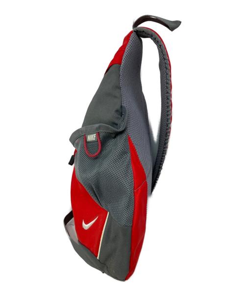 NIKE（ナイキ）NIKE (ナイキ) NIKE ボディーバッグ レッド×グレーの古着・服飾アイテム