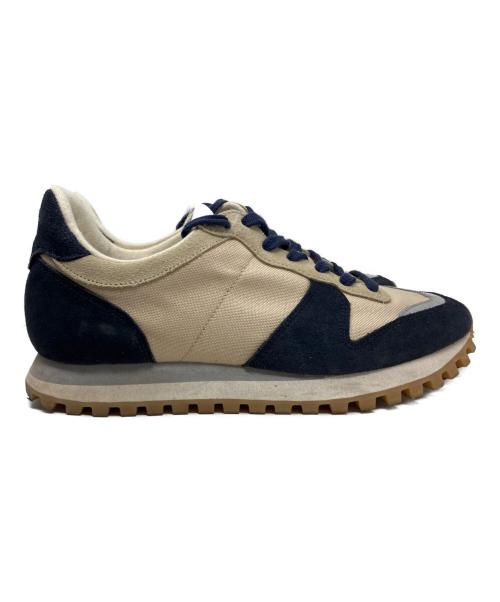 NOVESTA（ノベスタ）NOVESTA (ノベスタ) NOVESTA MARATHON TRAIL スニーカー ベージュ×ネイビー サイズ:39の古着・服飾アイテム