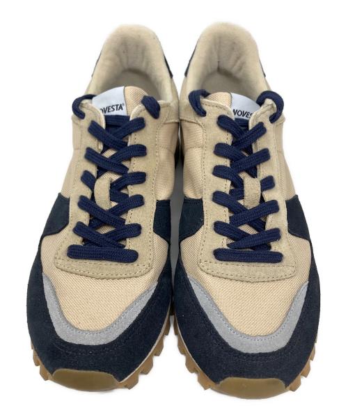 NOVESTA（ノベスタ）NOVESTA (ノベスタ) NOVESTA MARATHON TRAIL スニーカー ベージュ×ネイビー サイズ:39の古着・服飾アイテム