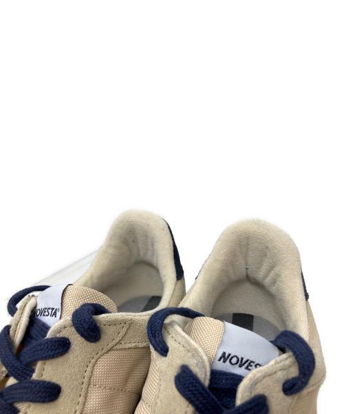 NOVESTA（ノベスタ）NOVESTA (ノベスタ) NOVESTA MARATHON TRAIL スニーカー ベージュ×ネイビー サイズ:39の古着・服飾アイテム