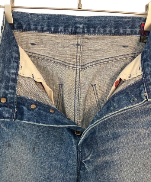 BRU NA BOINNE（ブルーナボイン）BRU NA BOINNE (ブルーナボイン) BRU NA BOINNE マーチデニムパンツ インディゴ サイズ:000の古着・服飾アイテム