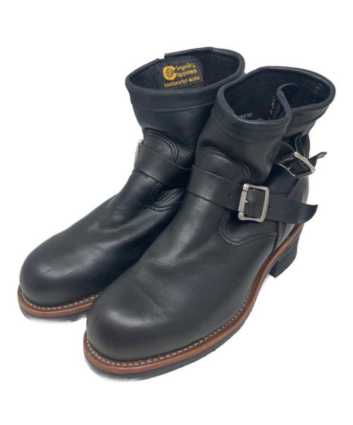 CHIPPEWA（チペワ）CHIPPEWA (チペワ) CHIPPEWA エンジニアブーツ ブラック サイズ:25.5cmの古着・服飾アイテム