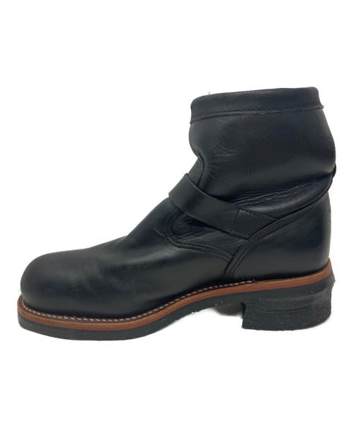 CHIPPEWA（チペワ）CHIPPEWA (チペワ) CHIPPEWA エンジニアブーツ ブラック サイズ:25.5cmの古着・服飾アイテム