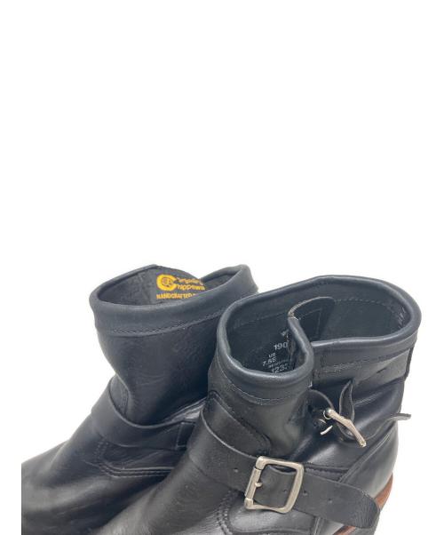 CHIPPEWA（チペワ）CHIPPEWA (チペワ) CHIPPEWA エンジニアブーツ ブラック サイズ:25.5cmの古着・服飾アイテム