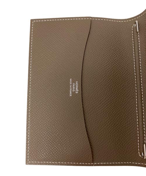 HERMES（エルメス）HERMES (エルメス) HERMES PM 手帳カバー エトゥープの古着・服飾アイテム