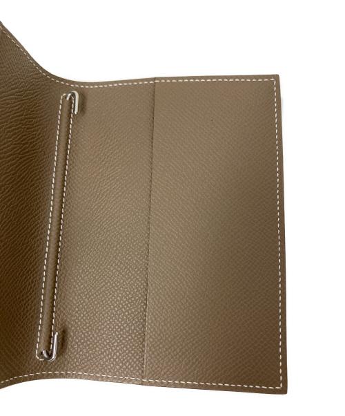 HERMES（エルメス）HERMES (エルメス) HERMES PM 手帳カバー エトゥープの古着・服飾アイテム