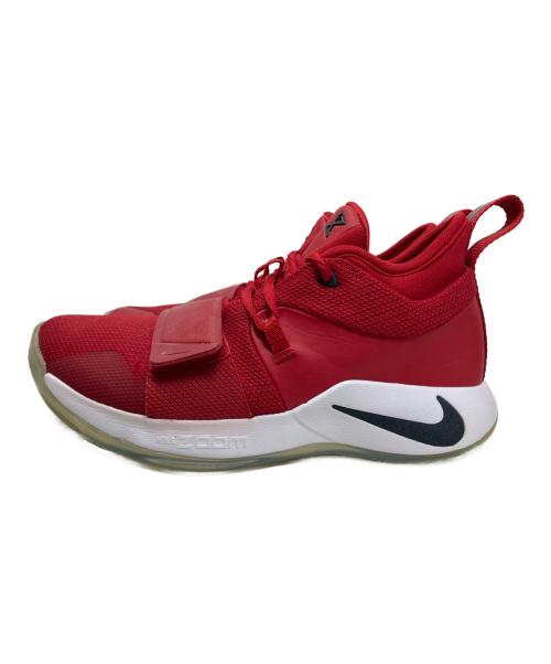 NIKE（ナイキ）NIKE (ナイキ) NIKE PG 2.5 EP ハイカットスニーカー レッド サイズ:26.5cmの古着・服飾アイテム