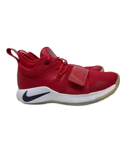 NIKE（ナイキ）NIKE (ナイキ) NIKE PG 2.5 EP ハイカットスニーカー レッド サイズ:26.5cmの古着・服飾アイテム