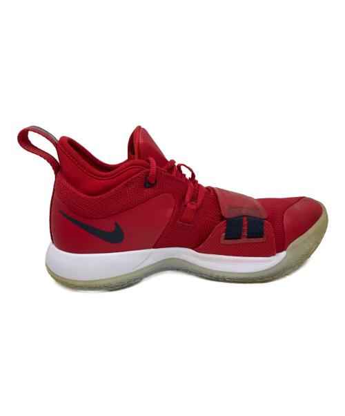 NIKE（ナイキ）NIKE (ナイキ) NIKE PG 2.5 EP ハイカットスニーカー レッド サイズ:26.5cmの古着・服飾アイテム