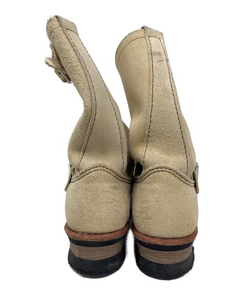 RED WING（レッドウィング）RED WING (レッドウィング) RED WING エンジニアブーツ ベージュ サイズ:25cmの古着・服飾アイテム