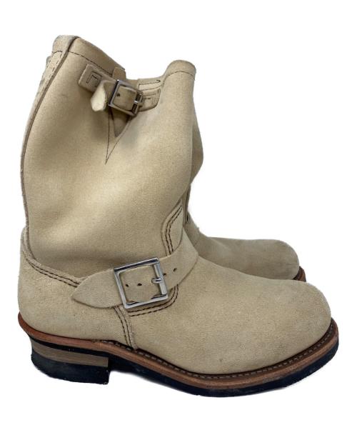 RED WING（レッドウィング）RED WING (レッドウィング) RED WING エンジニアブーツ ベージュ サイズ:25cmの古着・服飾アイテム