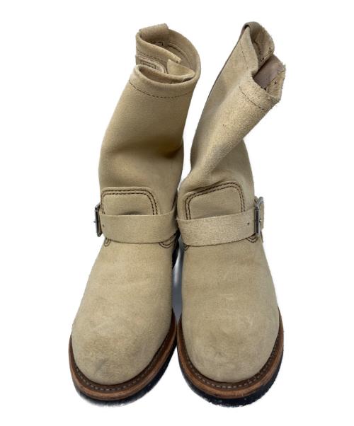 RED WING（レッドウィング）RED WING (レッドウィング) RED WING エンジニアブーツ ベージュ サイズ:25cmの古着・服飾アイテム