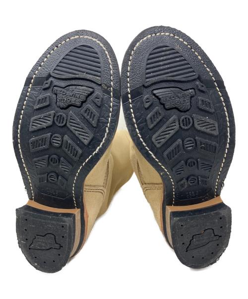 RED WING（レッドウィング）RED WING (レッドウィング) RED WING エンジニアブーツ ベージュ サイズ:25cmの古着・服飾アイテム