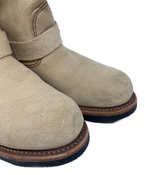 RED WING（レッドウィング）RED WING (レッドウィング) RED WING エンジニアブーツ ベージュ サイズ:25cmの古着・服飾アイテム