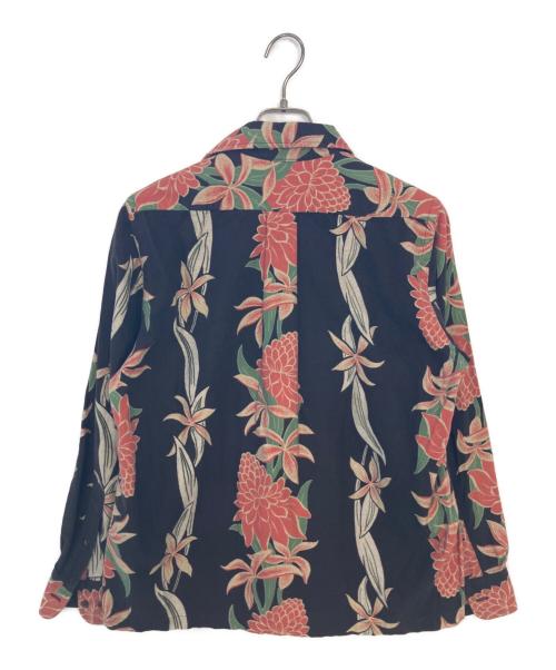 Sun Surf（サンサーフ）Sun Surf (サンサーフ) Sun Surf TORCH GINGER 長袖シャツ ブラウン×ピンク サイズ:Sの古着・服飾アイテム