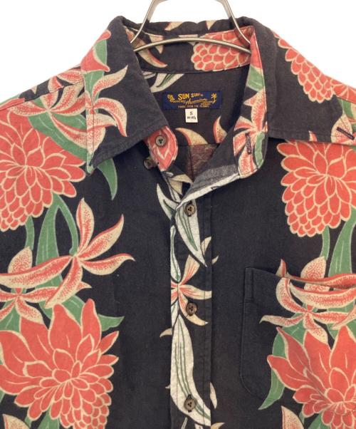 Sun Surf（サンサーフ）Sun Surf (サンサーフ) Sun Surf TORCH GINGER 長袖シャツ ブラウン×ピンク サイズ:Sの古着・服飾アイテム
