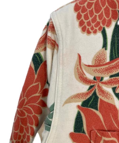 Sun Surf（サンサーフ）Sun Surf (サンサーフ) Sun Surf TORCH GINGER 長袖シャツ ホワイト×ピンク×グリーン サイズ:Sの古着・服飾アイテム