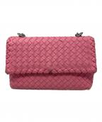 BOTTEGA VENETAボッテガベネタ）の古着「BOTTEGA VENETA ショルダーバッグ」｜ピンク