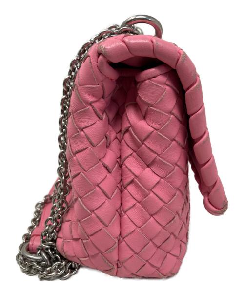 BOTTEGA VENETA（ボッテガベネタ）BOTTEGA VENETA (ボッテガベネタ) BOTTEGA VENETA ショルダーバッグ ピンクの古着・服飾アイテム