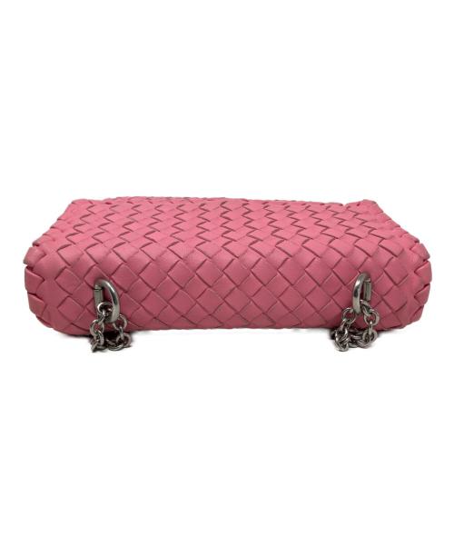 BOTTEGA VENETA（ボッテガベネタ）BOTTEGA VENETA (ボッテガベネタ) BOTTEGA VENETA ショルダーバッグ ピンクの古着・服飾アイテム