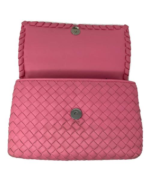 BOTTEGA VENETA（ボッテガベネタ）BOTTEGA VENETA (ボッテガベネタ) BOTTEGA VENETA ショルダーバッグ ピンクの古着・服飾アイテム