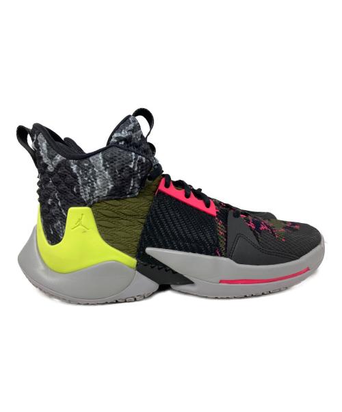 NIKE（ナイキ）NIKE (ナイキ) NIKE Jordan Why Not Zer0.2 スニーカー ブラック サイズ:27㎝の古着・服飾アイテム