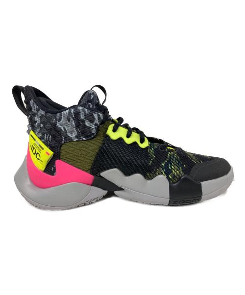 NIKE（ナイキ）NIKE (ナイキ) NIKE Jordan Why Not Zer0.2 スニーカー ブラック サイズ:27㎝の古着・服飾アイテム