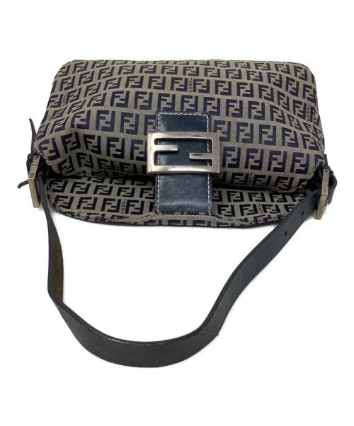 FENDI（フェンディ）FENDI (フェンディ) FENDI ズッキーノ ハンドバッグ ネイビーの古着・服飾アイテム