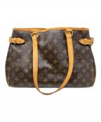 LOUIS VUITTONルイ ヴィトン）の古着「LOUIS VUITTON モノグラム バティニョール オリゾンタル トートバッグ」｜ブラウン
